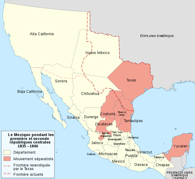 Ancien territoire Mexicain